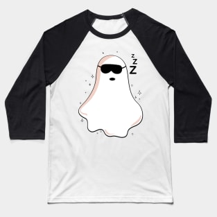 funny sleepy Ghost soul halloween Baseball T-Shirt